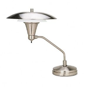 Art Deco Lamp, 16 High, Satin Nickel (ARS5903SN) Category: Desk and Table Lamps by Art Specialty