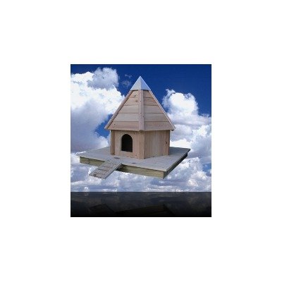 Aqua Duck House with Cypress/Wooden Roof