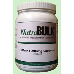 NutraBulk Caffeine 200mg Diet Pills 500 Count