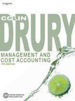 Management and Cost Accounting by Colin Drury