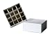 Biologix Research 90-5016 Cardboard Freezer Storage Boxes for 50mL Centrifuges Tubes, 4.75" Height, 16 Places (Case of 100)