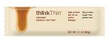thinkThin Creamy Peanut Butter, 2.1-Ounce Bars in 10-Count Boxes (Pack of 2)