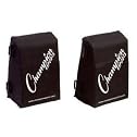 Champion Sports Catcher's Knee Support (Black, Adult)