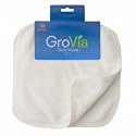 GroVia Cotton Cloth Wipes, 12 count