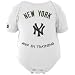 New York Yankees Newborn White MVP In Training Creeper