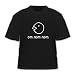Lag3 Geek OM NOM NOM Pacman 205gsm T-Shirt Black Large