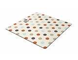 K/Craft Worktop Protector Square 30cm x 30cm - Vintage Polka, Tagged