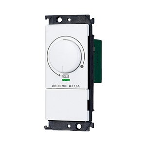 【クリックで詳細表示】パナソニック配線器具(Panasonic) [LED]埋込調光スイッチ WT57511W