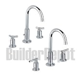 Grohe 20 069 000 Atrio High Spout Lavatory Wideset, Chrome