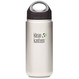 Klean Kanteen 18oz Kanteen Stainless Steel Water Bottle (Wide) - Stainless with Stainless Loop Cap