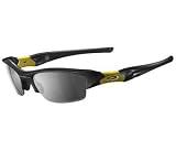 Oakley Flak Jacket Sunglasses Livestrong Jet Black Yellow Frame w Black Iridium Lens by Oakley