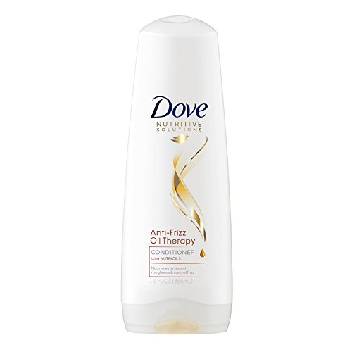 Dove Conditioner, Anti-Frizz Oil Therapy 12 oz, 4 Count
