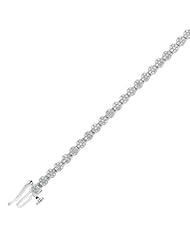Diamond Flower Bracelet 2ctw
