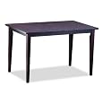 Baxton Studio Polly Dark Brown Wood Modern Dining Table