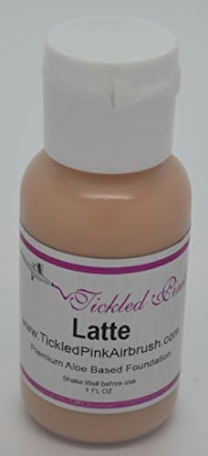 Tickled Pink Airbrush Aloe Foundation - Latte (4OZ)