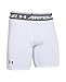 Under Armour UA HeatGear Armour Compression — Mid SM White