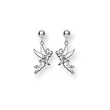 Disney's Tinker Bell Post Earrings in Sterling Silver