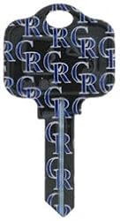 Colorado Rockies Kwikset KW1 House Key