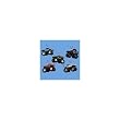 Club Pack of 30 Monster Jam Miniature Truck Christmas Ornaments 2"