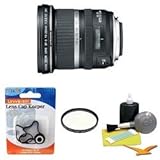 Canon EF-S 10-22mm F/3.5-4.5 USM Lens w/ Hoya Fillter and Accy