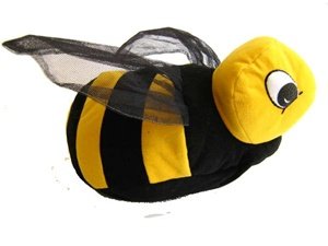 Hot PETS, Bee. Stuffed animal. Fair Trade, Natural. Handmade by micro-sensations