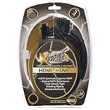 Xtreme Cable 3' HDMI to DVI Super High Performance Cable.