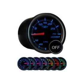 Tinted 7 Color Boost / Vacuum Gauge