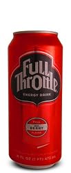 16 Pack - Full Throttle Energy Drink - Red Berry - 16oz.
