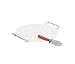 Kitchen & Housewares : Italian Villa 14-1/2-Inch Jumbo Pizza Stone and Rack with Jumbo Pizza Cutter