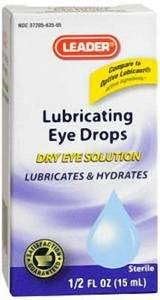 Leader Lubricating Eye Drops 0.5 oz