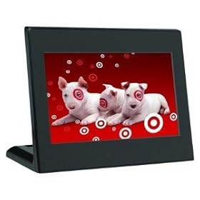 Digital A60P0237 Dcor 7- Inch LCD Slim Line Digital Photo Frame - Black