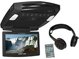 Monkey Video MFDMD7HP 7 Roof-Mount TFT LCD Screen w/DVD Player & IR Headphones