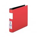 Samsill 17663 Top Performance DXL Angle-D Binder w/Label Holder, Locking 2 Rings, Red