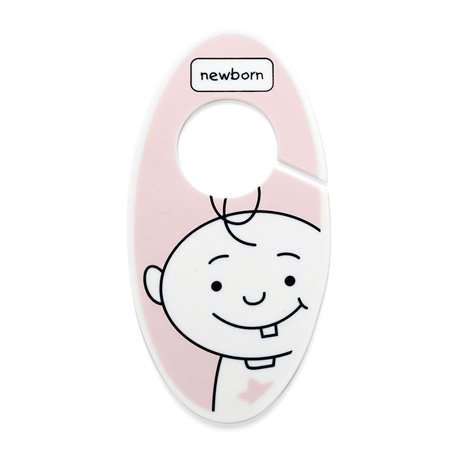 Sugarbooger Baby Closet Dividers - Peek-A-Boo Pink Image Sugarbooger Baby Closet Dividers - Peek-A-Boo Pink