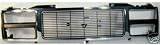 Chrome Grille Grill 88-93 Gmc Sierra Pickup Truck 1992-1993 Suburban Yukon 88 89 90 91 92 93 1988 1989 1990 1991 1992 1993 Pickups Trucks Composite Type Headlights Headlamps