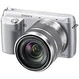 Sony NEX-F3K S 16.1 MP Compact System Camera with 18-55mm Lens (Silver)
