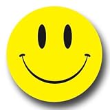 Smiley Face Reflective Safety Stickers