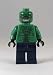 LEGO KILLER CROC Mini Figure (Torso Variation): Lego Batman