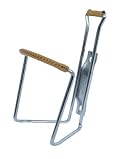 Zefal Chrome Plated Leather Vintage Bottle Cage