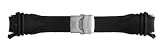 TechnoMarine 3302 Reef 20-mm Black Rubber Strap with buckle and Side Rubber
