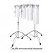 Quarter Tom Sets Concert Drums 6x12 and 6x15 W/ Stand in Artic White