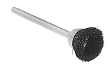 Foredom Mounted Bristle Brush Cup 1/8" Shank Diameter 9/16" Head Stiff