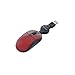 Gear Head Optical Retractable USB Mobile Mouse, Red/Black (MP1750RED)