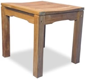 GOLDENTEAK Teak Shower Bath Stool