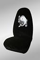 Black Dragon Yin Yang Seat Covers - 2 Front Universal Buckets