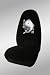 Black Dragon Yin Yang Seat Covers - 2 Front Universal Buckets