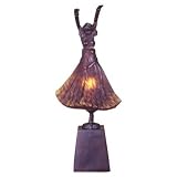 17 H Silhouette Erte Dancer Accent Lamp