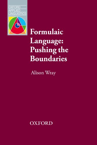 Oxford Applied Linguistics: Formulaic Language