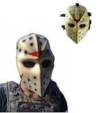 DIY Professional Deal: Jason Hockey NHL Full Face Mask for Airsoft Face Mask, Paintball ,Army, BB Gun, Halloween 1 Pcs (Durable & Elegant & Unique) Made to Order – Nightmare & Scream Movie Horor Camo Mask (QC Pass)