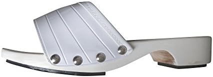 Wooden Retro Color Clogs White Unisex Made in Japan